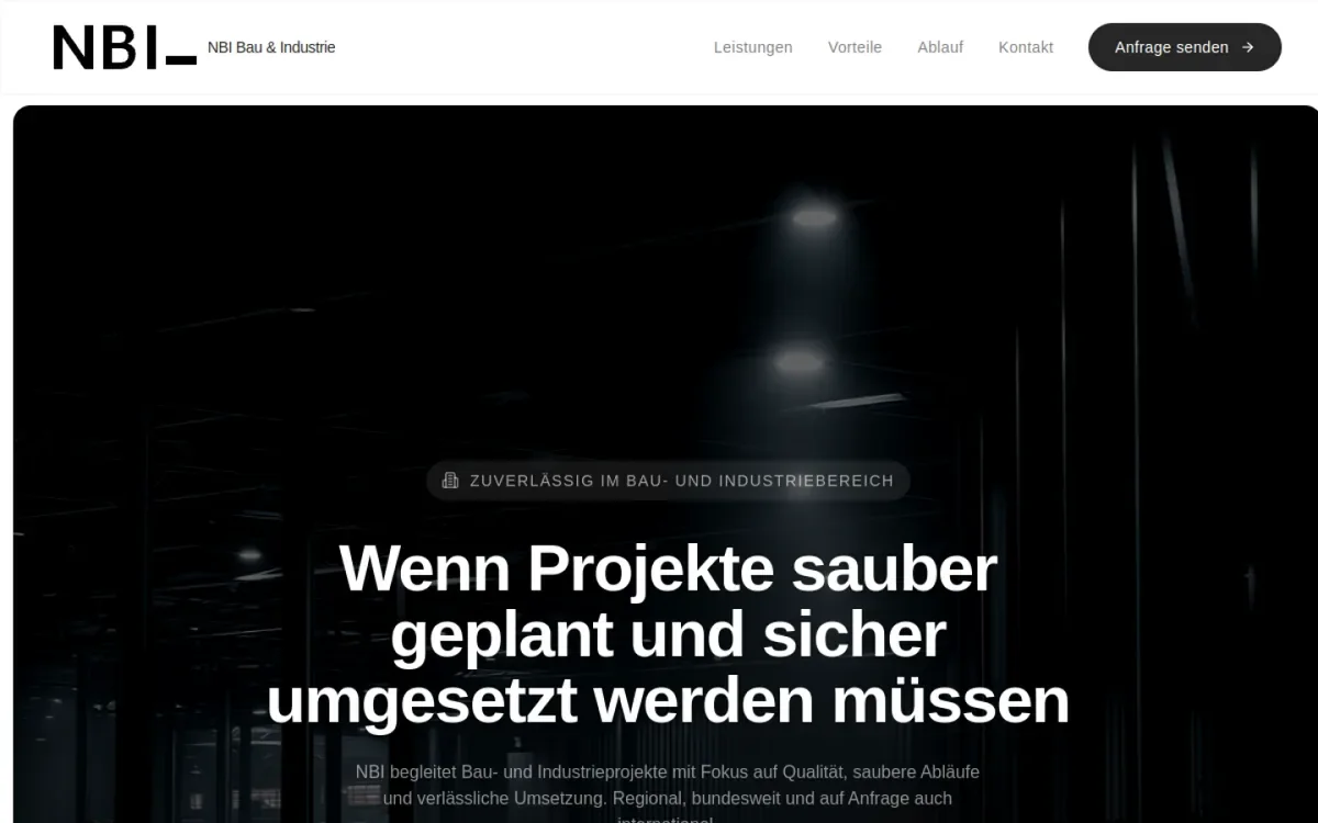 Vorschau von NBI Bau & Industrie